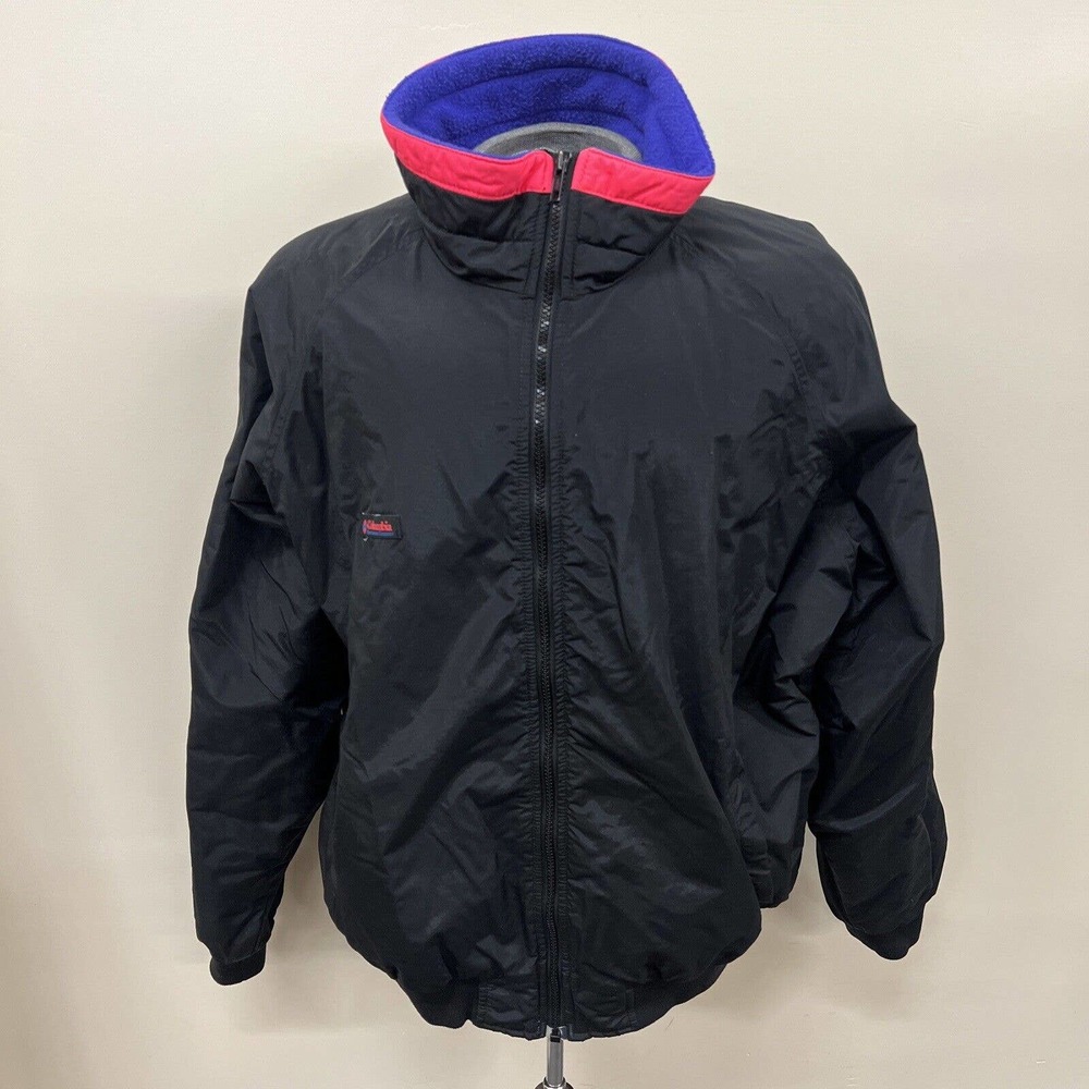 Vintage 90s Columbia Radial Sleeve Ski Jacket Mens Sz XL REVERSIBLE FS Charity